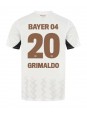 Bayer Leverkusen Alejandro Grimaldo #20 Auswärtstrikot 2024-25 Kurzarm